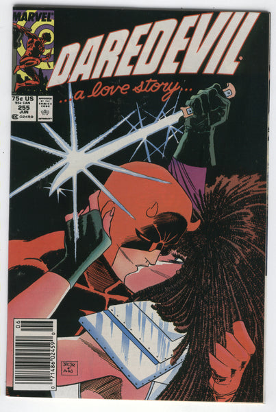 Daredevil #255 Typhoid Mary A Love Story... News Stand Variant FVF