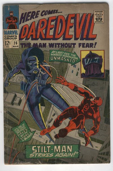 Daredevil #26 Stilt-Man Strikes Again! Silver Age Colan Classic GD