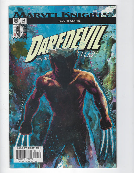 Daredevil #54 Echo David Mack Art! VF