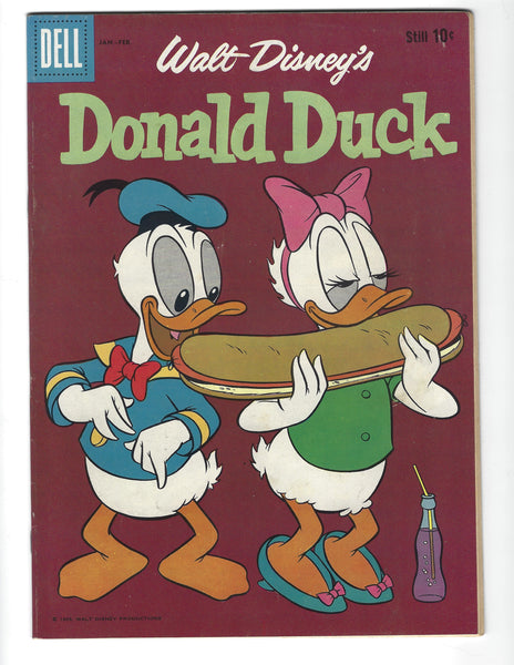 Walt Disney's Donald Duck #69 HTF 10 Cent Cover Dell VGFN
