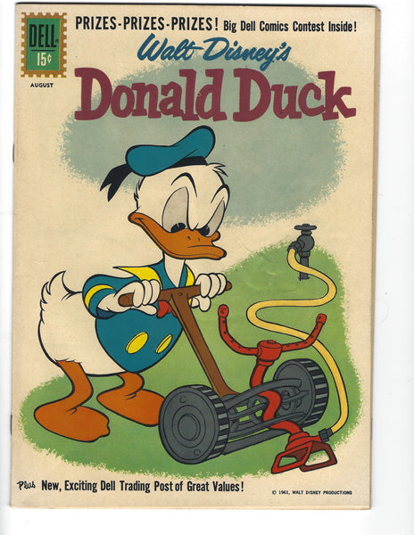 Walt Disney's Donald Duck #78 HTF Silver Age Dell FN
