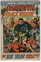 Daredevil #92 The Blue Talon Strikes! Bronze Age VG