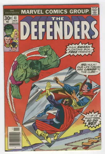 Defenders #41 Hulk Smash! Bronze Age classic FVF