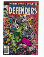 Defenders #43 Giffen Art Bronze Age FN