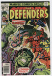 Defenders #46 Who Remembers Scorpio? Bronze Age Giffen Art VF