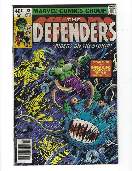 Defenders #72 Bronze Age FN+