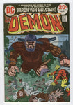 Demon #11 Baron Von Evilstein's Monster Jack Kirby Bronze Age classic VG