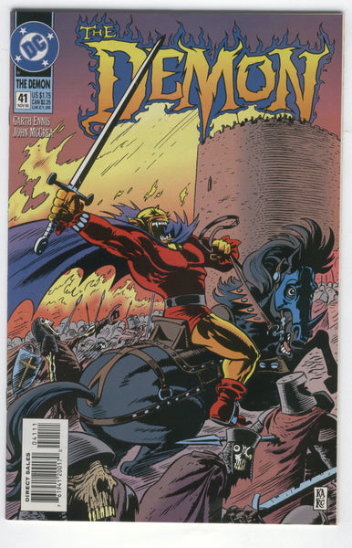 Demon #41 Garth Ennis HTF Later Issue VFNM