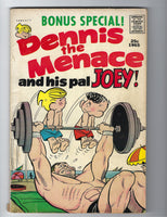 Dennis The Menace And His Pal Joey #32 Giant Bonus Special 1965 VGFN