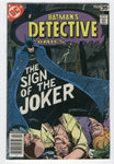 Detective Comics #476 The Sign Of The Joker Marshall Rogers Art Bronze Age Key VG+