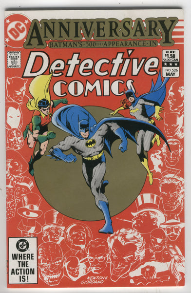 Detective Comics #526 Giant Anniversary Issue VF