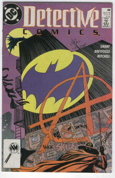 Detective Comics #608 First Anarky Modern Age Key FN