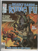 Deadly Hands of Kung Fu #30 Hard to Find Magazine VF