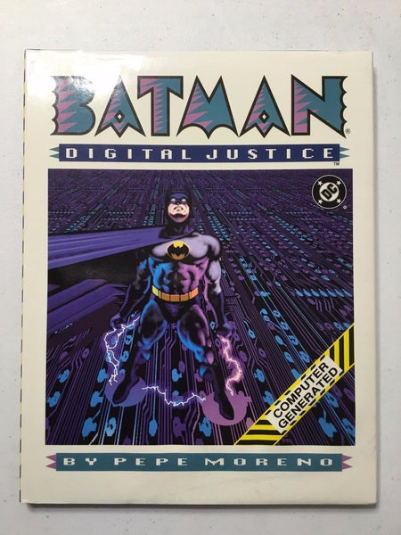 Batman Digital Justice Graphic Novel Hardcover w/ DJ VFNM