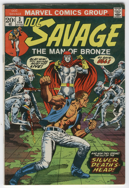 Doc Savage The Man of Bronze #3 VGFN