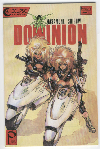Dominion #3 Masamune Shirow Eclipse Comics Manga VF