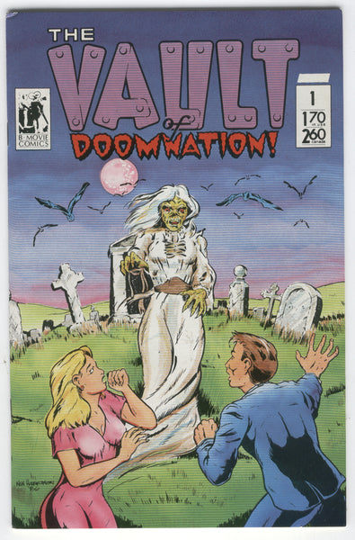 Vault Of Doomnation #1 by B. - Movie Comics HTF Indy Horror from 1986 FVF