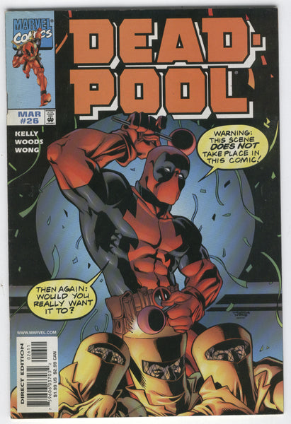 Deadpool #26 A Head Full Of Cheese! FVF