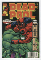 Deadpool #4 Versus The Hulk HTF News Stand Variant FN