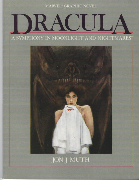 Marvel Graphic Novel Dracula A Symphony In Moonlight And Nightmares Jon Muth HTF FVF