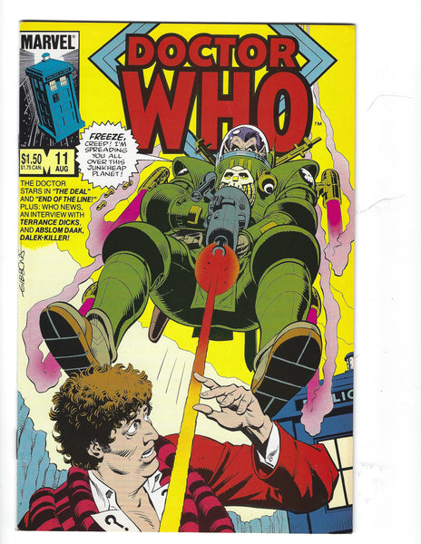 Doctor Who #11 Gibbons Art HTF FVF