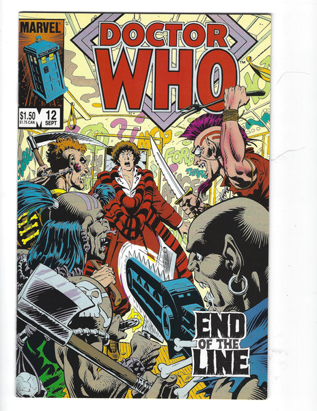 Doctor Who #12 Gibbons Art HTF FVF