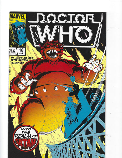 Doctor Who #16 Gibbons Art VF