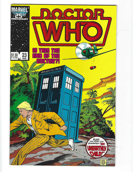 Doctor Who #23 HTF Last Issue! FVF
