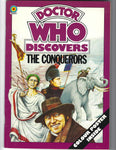 Doctor Who Discovers The Conquerors w/ Poster Insert UK Target Book 1977 HTF FVF