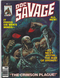 Doc Savage Magazine #8 The Crimson Plague! FN