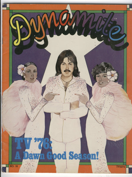 Dynamite Magazine #16 1975 Tony Orlando & Dawn, Fonzie and all the gang HTF FN