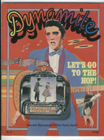 Dynamite Magazine #24 Elvis Cover w/ sticker insert 1976