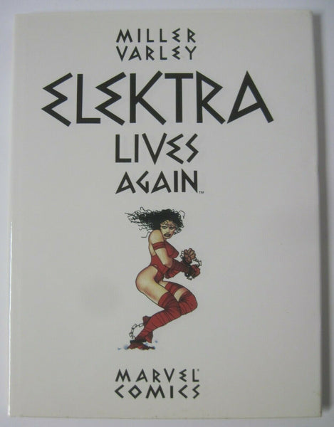 Elektra Lives Again Hardcover W/ Dustjacket HTF 2nd Print Frank Miller Key Graphic Novel VF