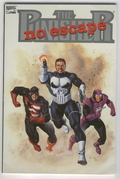 Punisher No Escape Graphic Novel He'll Teach Them A Lesson! VF