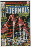 Eternals #10 The City That Died Twice! Bronze Age Kirby Classic VF