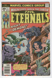 Eternals #4 Night Of The Demons Bronze Age Kirby Classic FN