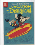 Four Color #1025 Walt Disney's Vacation In Disneyland HTF Dell 10 Cent Cover FVF