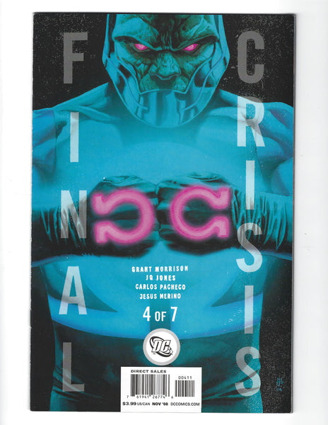 Final Crisis #4 Darkseid! Jeff Jones Variant VF