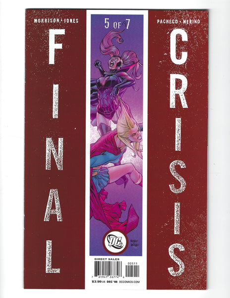 Final Crisis #5 No Lantern Escapes! VF
