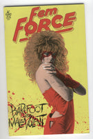 Femforce #16 Barefoot and Malevolent HTF AC Comics Mature Readers FN
