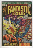 Fantastic Four #122 Galactus Unleashed Silver Bronze Age Mark Jewelers Variant Gd