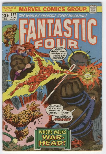 Fantastic Four #137 The World Is Finished Bronze Classic VG