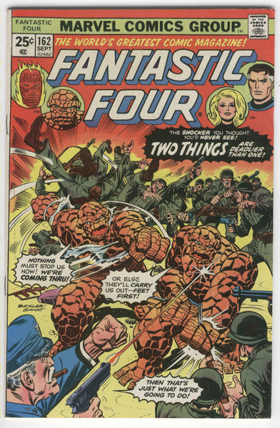 Fantastic Four #162 Two Things Are Deadlier... Bronze Age Classic FVF