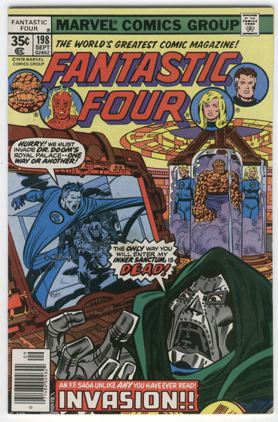 Fantastic Four #198 Dr. Doom Invades Bronze Age Classic VF