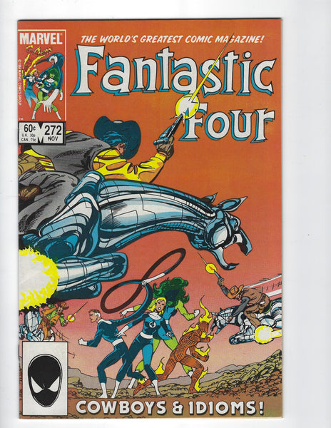 Fantastic Four #272 First Appearance Of Nathaniel Richards! Byrne! FN