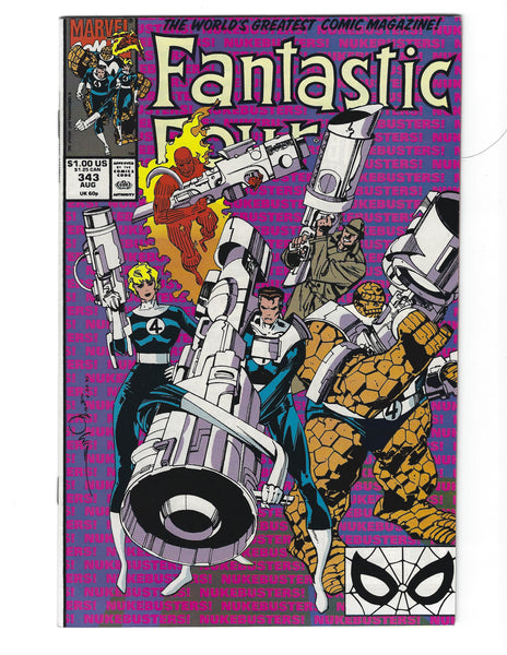 Fantastic Four #343 Simonson Art FVF
