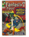 Fantastic Four #40 The Battle Of The Baxter Building! Daredevil! Doom! Silver Age Kirby Classic VG