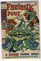 Fantastic Four #88 A House There Was Kirby Silver Age Classic VGFN