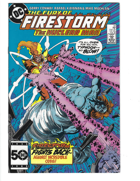 Fury Of Firestorm #44 Typhoon! VF