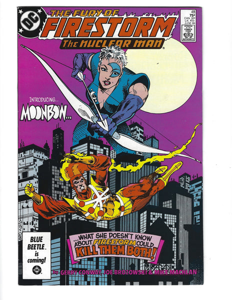 Fury Of Firestorm #48 First Moonbow! VF